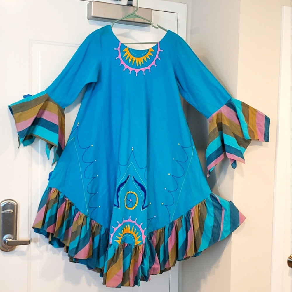 Vintage Kaftan Dress Josefa 1970s 1960s